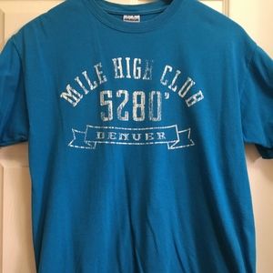 Gildan Shirt from Denver Mile High Club Med Blue
